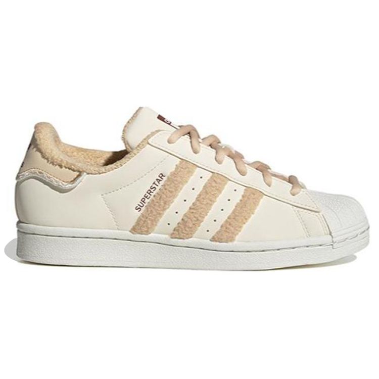 Adidas Originals Superstar Leather Low-Top Sneakers Women Sneakers Brown GY2527