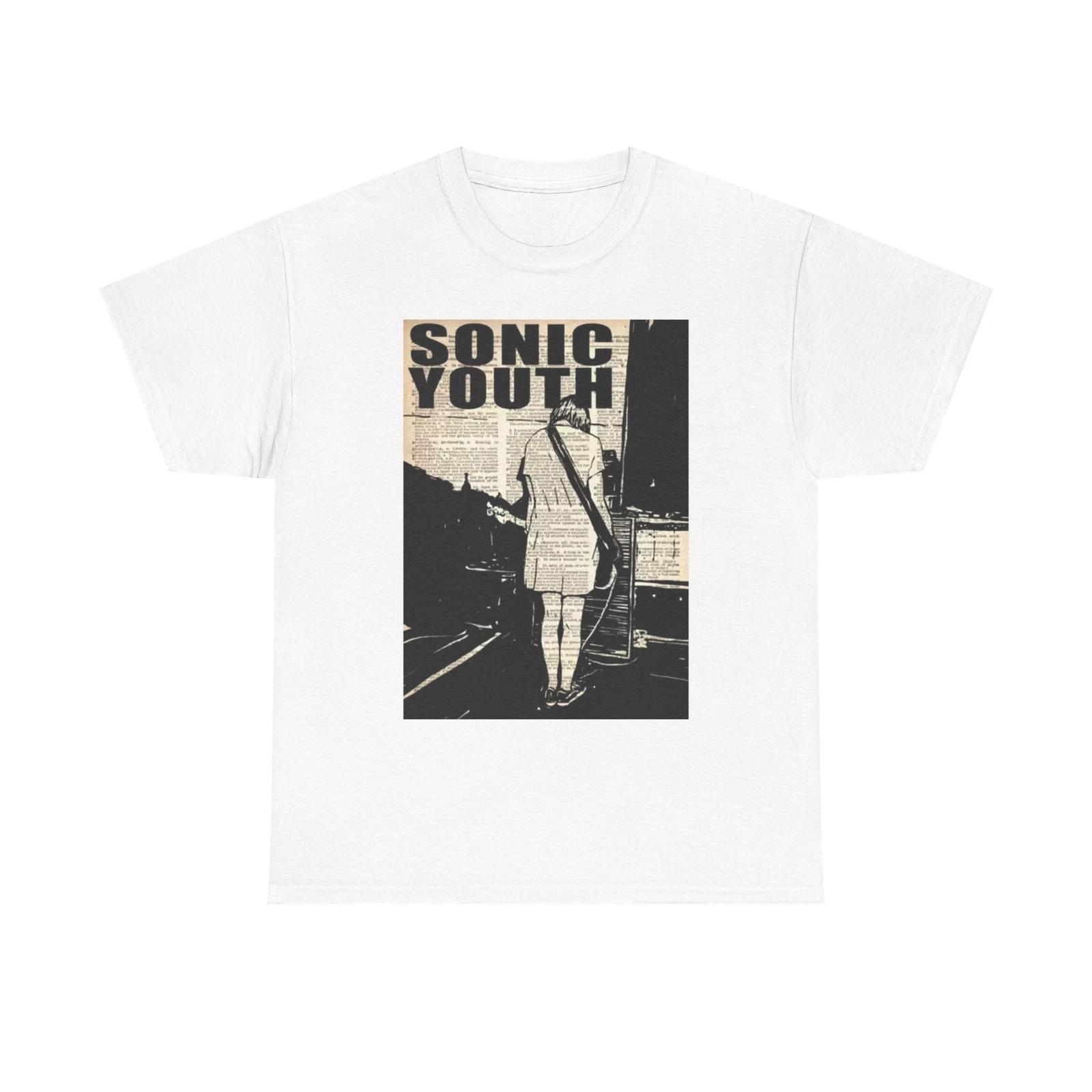 Men s and Women s T-shirts Sonic Youth Graphic XXL