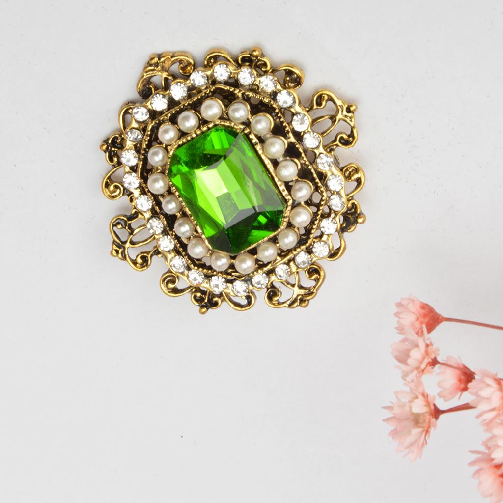 Brooch Pin Lady Accessory Gift 2 Colors for Choose