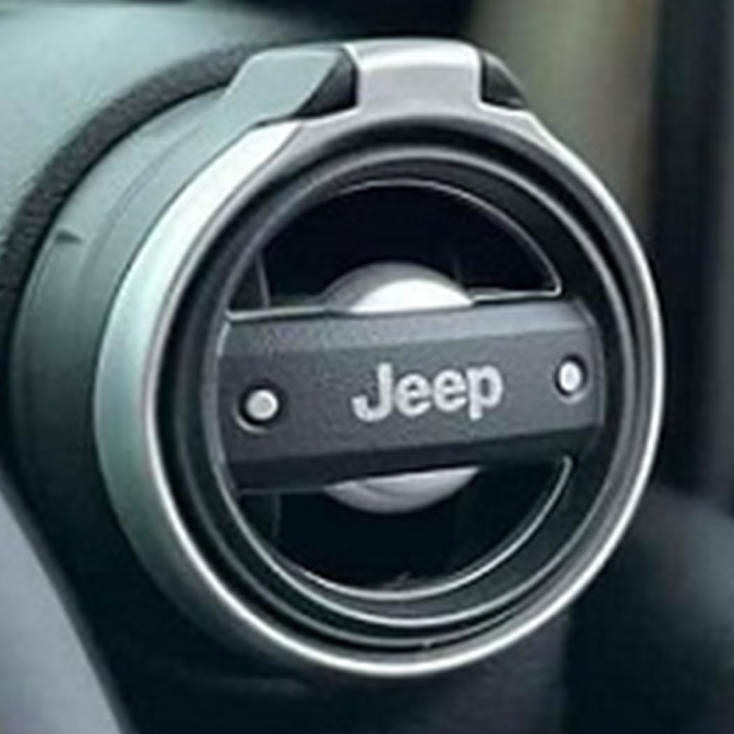 

Drink holder for JK late air conditioning duct logo keeps drinks warm using air conditioning heating and drink Jeep original accessory [Genuine JEEP]