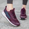 Spring and Autumn Ladies Daily Women's Shoes Casual Sports Old Fashion Breathable Flat Bottom Running Light Travel Sneakers