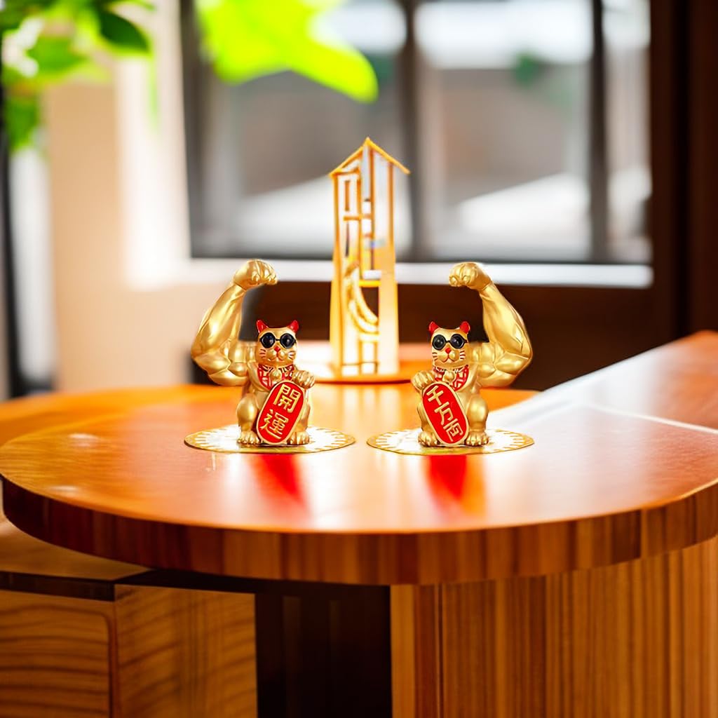 Figurine Brings Good and A Popular Feng Shui Item for Business Grand and A Lucky Charm for and Other Comes with a Ten Million Maneki-neko (beckoning