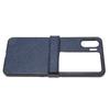 Flip Screen Phone Cover PU Crazy Horse Pattern Soft Fashion Phone Case for Oppo Find N2 Flip