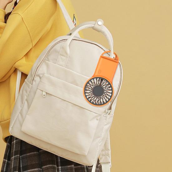 Mini přenosný ventilátor Silný vítr 3 nastavení rychlosti Nízká hlučnost Kompaktní velikost Přenosný dobíjecí chladicí ventilátor Osobní malý stolní ventilátor