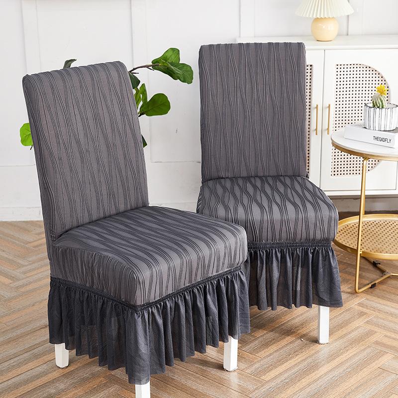 

Пыленепроницаемый Плотный Обнимающий Чехол для Стула Отель Гостиничный Чехол для Стула Чехол для Обеденного Стула для Стола Цельный Эластичный Цельный Чехол для Стула All Seasons Thickened Universal