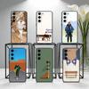 F-Forrest Film G-Gump Phone Case For Samsung Galaxy A73,A72,A71,A70,A53,A52,A51,Others Soft Black Cover