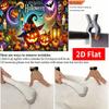 Happy Halloween Backdrop Neon Pumpkin Bat Skull Cemetery Photography Background Halloween Party Photo Booth Decor Banner Gift511