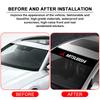 Car Front Windshield Stickers Front and Rear Decorative Decals Stickers For Mitsubishi ASX Lancer Pajero Outlander EVO EX Pajero
