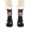 Women's Foot Covering Warm And Velvet Socks Cute Sleep Socks Home Mid Tube Floor Socks