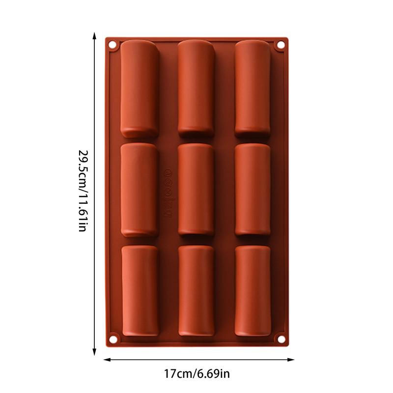 Silikonowe Formy do Ciasta Do Pieczenia Kształty 9 Komór Formy do Czekolady Nadziewanej I Akcesoria Gruba Gruba Forma do Czekolady Do