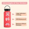 55 New Coquette Bows Graffiti Stickers Suitcase Mobile Phone Kawaii Stickers