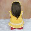 BZDOLL 55 cm myk silikon gjenfødt babydukke leketøy for jente som ekte klut Kropp Realistisk 22 tommer prinsesse småbarns dress up Bebe gave