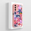 For Samsung Galaxy A15 A16 A14 M15 M16 F13 F15 Cover Case Cute Cartoon Astronaut Pattern Liquid Silicone Anti Drop Protective Shell For Samsung Casing