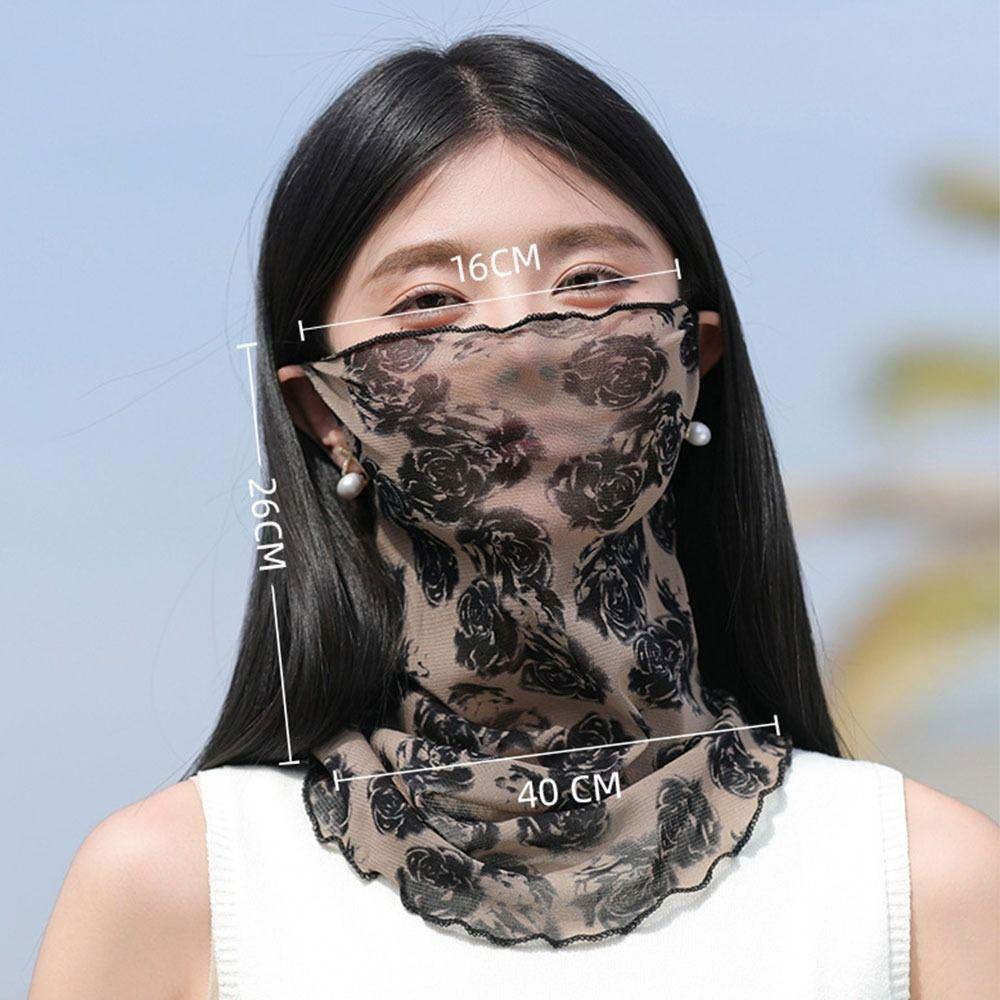 UV Protection Bike Mask Windproof Dustproof Motorcycle Scarf Fashion Full Face Mask  Outdoor Sport