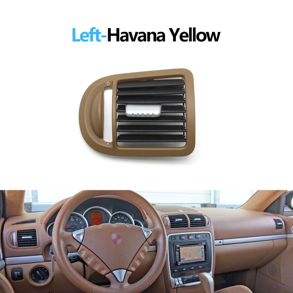 LHD RHD Car Front Dashboard Left Right Center Air Vent Grille AC Vent Oulet Cover Panel For Porsche Cayenne 955 9PA 2003-2009