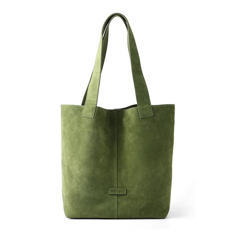 

Hot-selling women s bags, new retro matte cowhide shoulder bags, large-capacity tote bags, women s genuine leather.