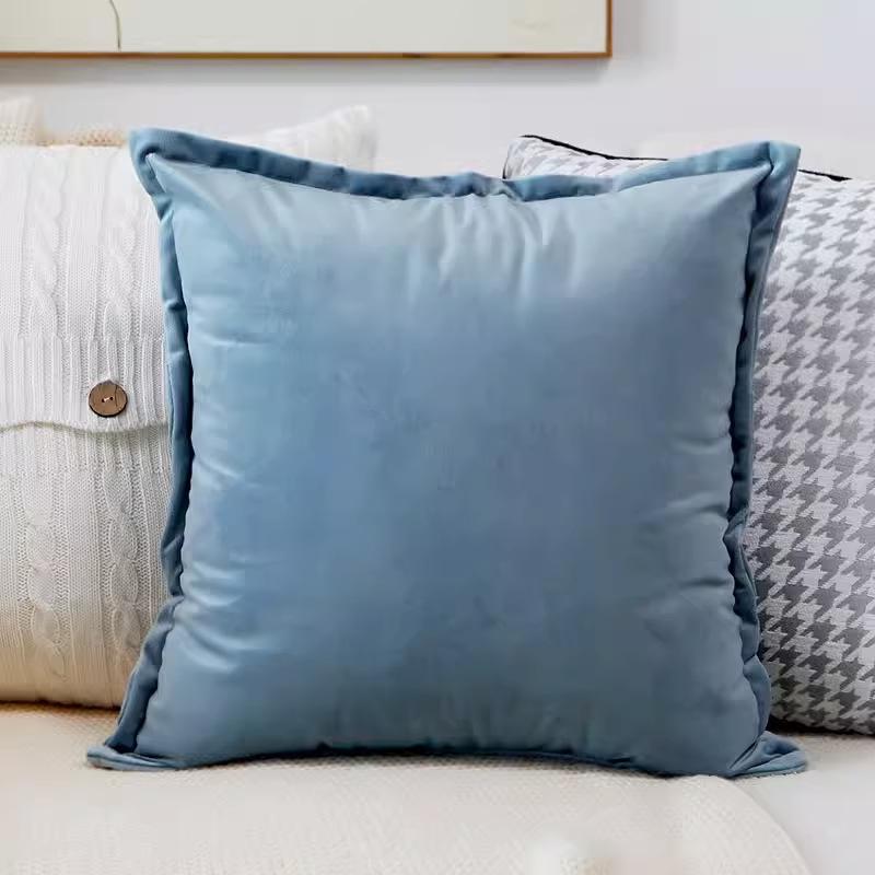 

30x50/45x45cm Boho Blue Throw Pillowcase Funda Cogines Cotton Cute Headboard Pillow Cover Decoration Sofa Home Cushion Covers 1PC