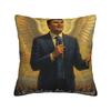 Charlie Kirk Occhi Luminosi Ritratto Divertente Brainrot Meme Federa Design Copricuscino Federe alla Moda Per Soggiorno Letto Sedia