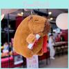 Capybara Schlüsselanhänger Plüschtier Mit Glitzernder Kette Für Tier Sammler