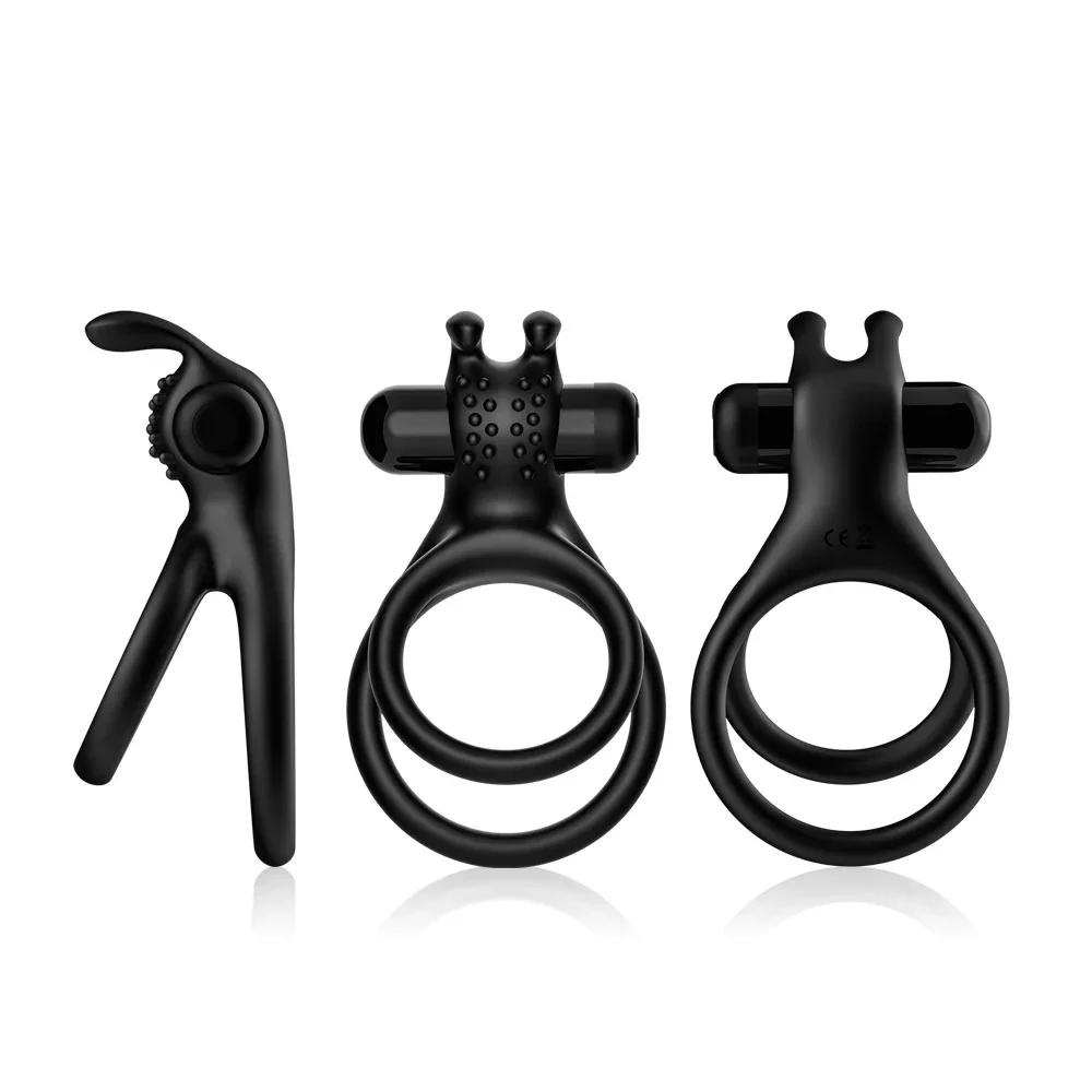 Sex Toys Men Penis Cock Ring On Delay Ejaculation Erection for Couple Sextoy Penisring Man Dick Enlarger Rings Adult Toy for Men