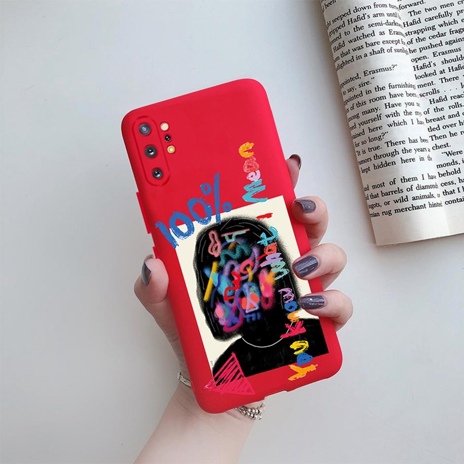 Funny Case For Samsung Note 10 Plus Cover Note 8 Note 9 Phone Case Protection Shell for Samsung Galaxy Note 10 10plus Funda Bags