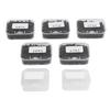 Badminton String Protector Single and Double Hole Anti Collapse Badminton Racket Grommets Assortment Kit N12 Black