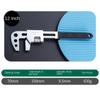 Multifunction Adjustable Wrench Versatile Bathroom Sink Wrench Household Large Open End F-Type Spanner Bathroom Pipe Repair Tool