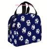 1pc a Thermal Bag Featuring a Soccer Ball Design, Suitable for Insulation Purposes. It Is Not Intended for Direct Food Contact A