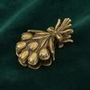 Ginkgo Leave Paper Storage Clips Antique Finish Metal Bookmark Document Organization Clips  Office