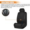 Car Seat Covers, Breathable Comfortable Automotive Seat Protectors, Anti-Slip Front Seats Covers Airbags Compatible, Universal Washable Vehicle
