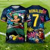 Football Jersey for Adults and Kids Special Design Oversized Unisex T-shirt