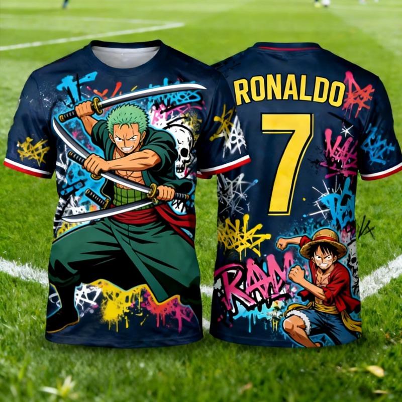 Football Jersey for Adults and Kids Special Design Oversized Unisex T-shirt