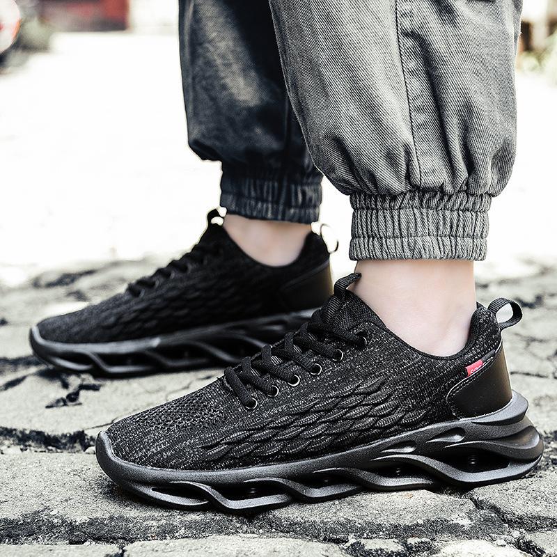 2025 New Men's Trendy Breathable Mesh Running Shoes - Casual Summer Athletic Sneakers