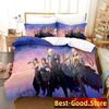 Tales of Arise Beding Set Einzelbett Doppelbett Bedrucktes Bettwäsche-Set Mit Kissenbezug Bett Weiche Bettdecke Weich Einzel Doppel Queen Super King-Size Abmessungend