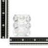 Francfranc Bubble Glass Pen Stand, Clear, Desk Storage