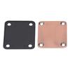 Guitar Neck Plate 4 Bolt with Screws for Telecaster Electric Bass Replacement Supplies Repair Parts 