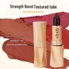 QXQY Schwarzer Samt-Matter Lippenstift - Langanhaltend, Wasserdicht, Retro Bohnenpasten-Farbton für Frauen