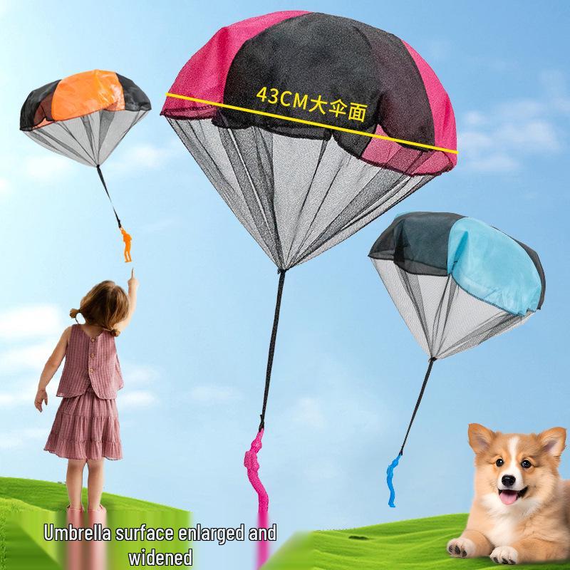 Kids' Hand-Thrown Parachute Soldier Toy - Outdoor Sports Bestseller
