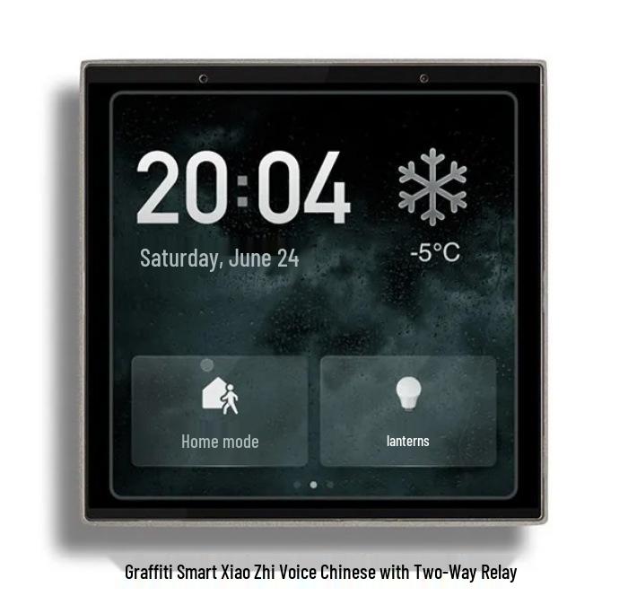 Tuya 4-inch Smart Home Touchscreen Hub with Built-in Alexa and Scene Control