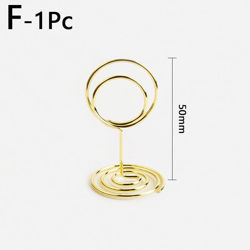 

1 шт. металлический настольный держатель для карточек, папка для заметок, креативный держатель для заметок, уникальный зажим для заметок, аксессуары для хранения фотографий silver