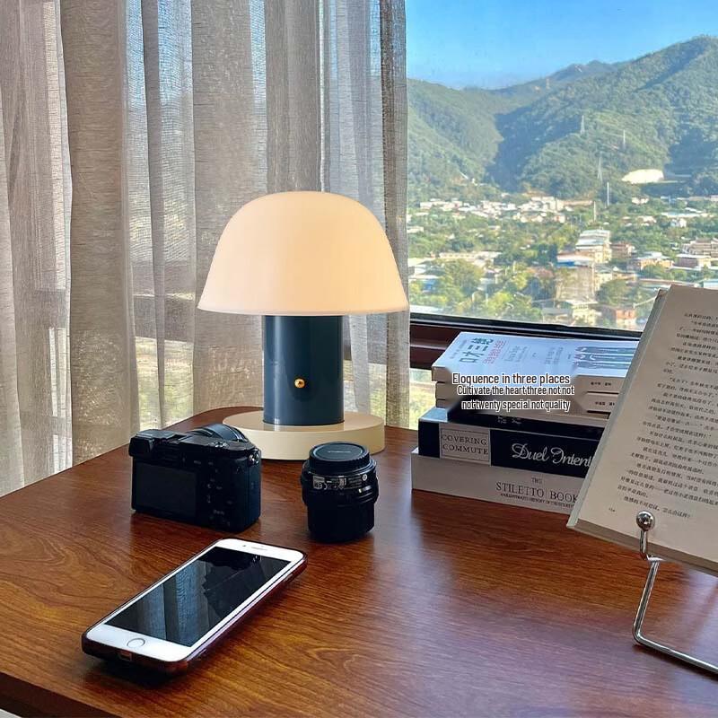Nordic Rechargeable Mushroom Table Lamp