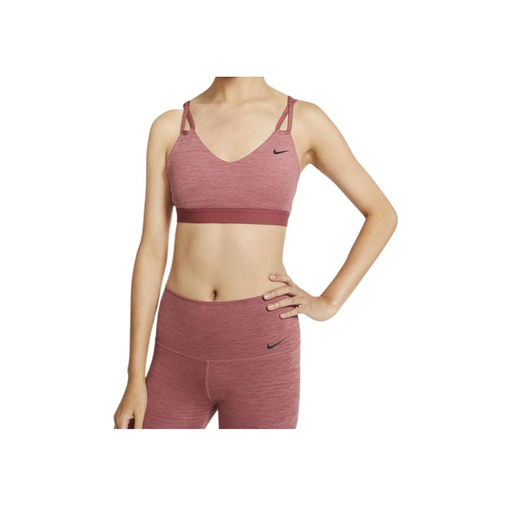 Nike Logo Print Sports Bra Women Underwear Pink BV4865-661