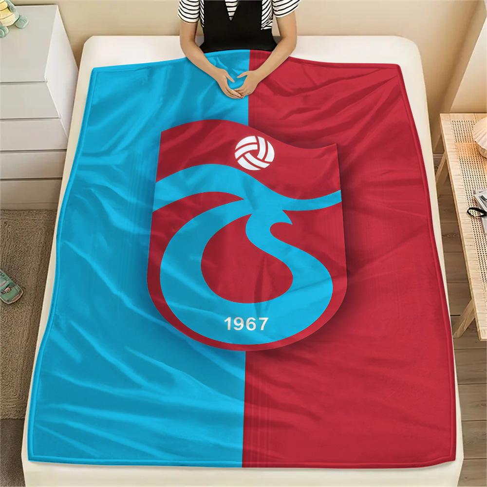 Trabzonspor poster FlAannel Blanket, High quality Comfortable for All Seasons, Home Decor, Warmth and Comfort