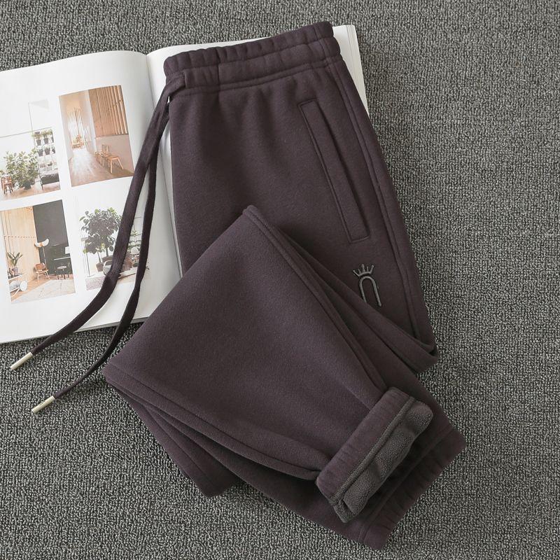Winter Track Pants Women's Winter Fleece-lined 2025 New Arrival Thickened Sweatpants Women's Casual Pants Women's Jogger Pants plus Size Pants