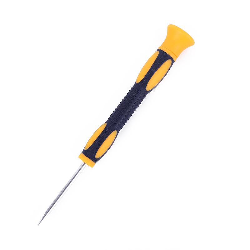 Thin Rod Screwdriver Set: 2MM Flat, 2.5MM Flat, 1.5MM Flat, PH000 Phillips, #0 Opening Knife.