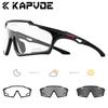 Óculos de Sol Fotocromáticos Kapvoe para Homem Óculos de Ciclismo MTB Riding Skating Lentes UV400 Óculos de Proteção Mulher Bicicleta Ciclismo Basebol 2026