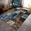Bohemian Retro Living Room Carpets BOHO Abstract Home Large Rug Hallway Doorway Entrance Door Mat Room Decor Foot Mat Washable