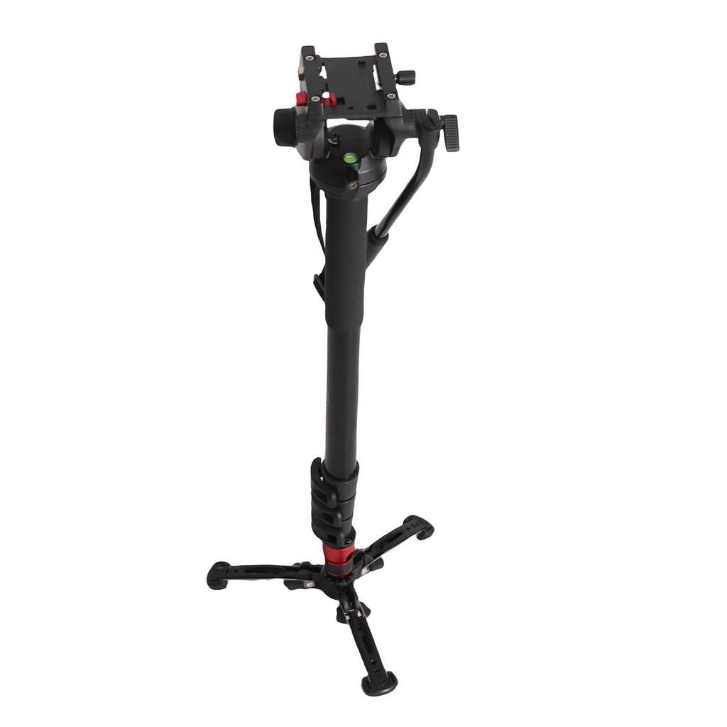 MTT705III AL Portable Photography Aluminium Alloy Hydraulic Ballhead Unipod Monopod for DSLR Camera