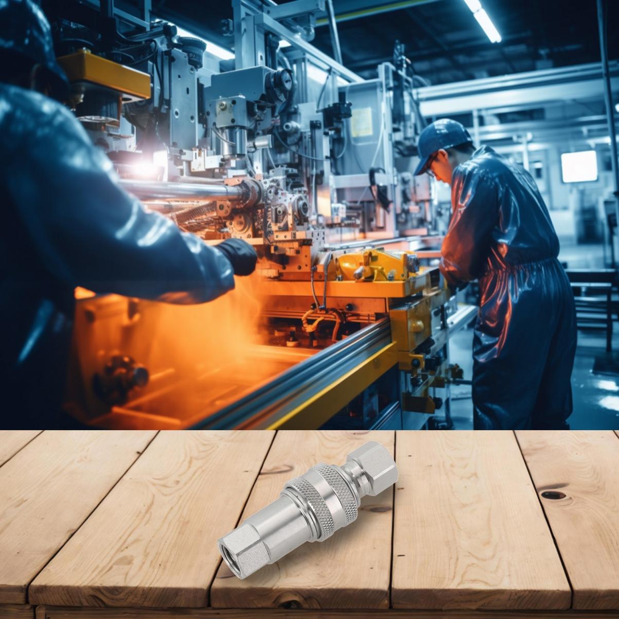 

Гідравлічна муфта з вуглецевої сталі. Гідравлічний швидкоз’єднувальний фітинг