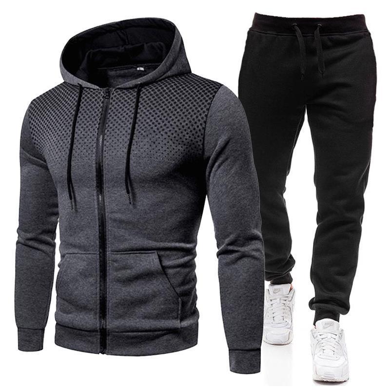 Unisex 3D Digital Print Fleece Hoodie & Sweatpants Set 2023